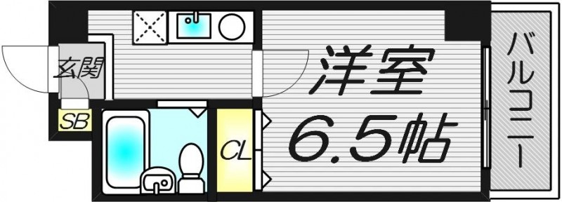 2階の間取り図