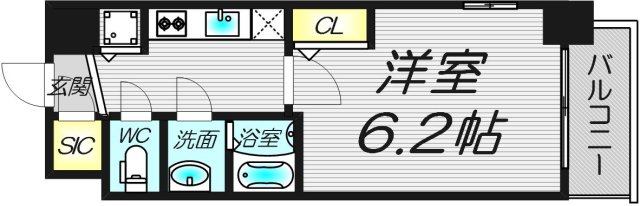 2階の間取り図