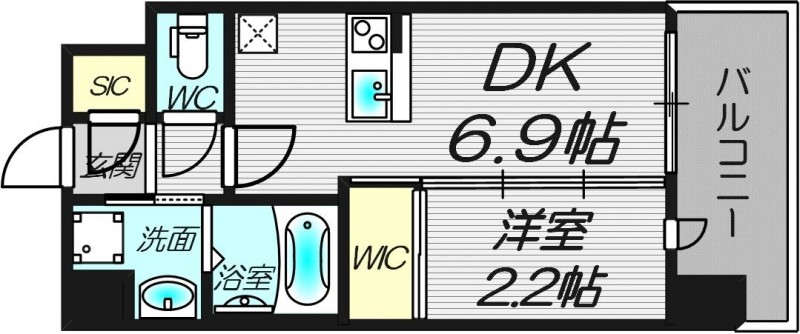 3階の間取り図