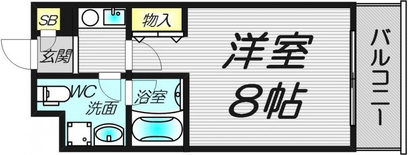 5階の間取り図