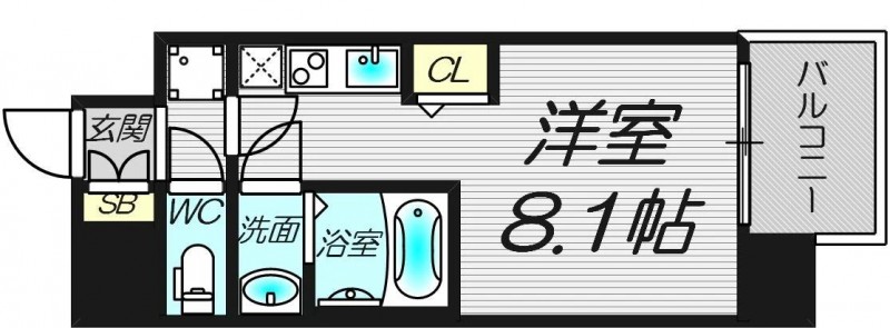 7階の間取り図