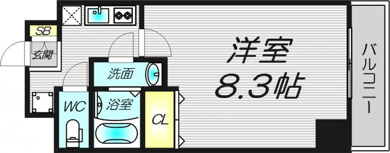 3階の間取り図