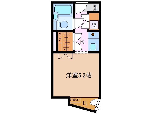 2階の間取り図