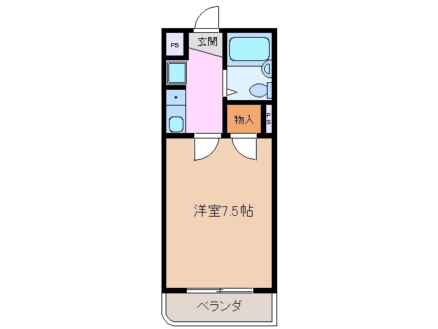 3階の間取り図