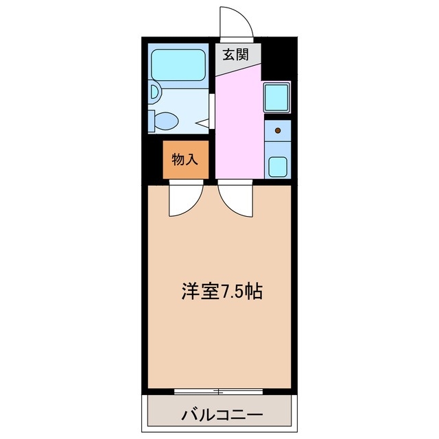 2階の間取り図