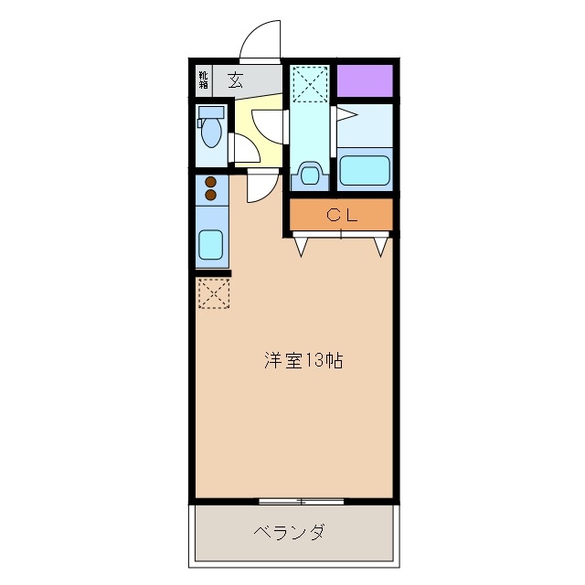 5階の間取り図