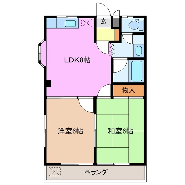 3階の間取り図