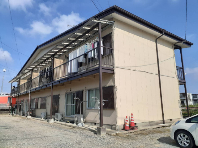 奥山アパートの外観