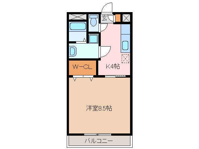 3階の間取り図