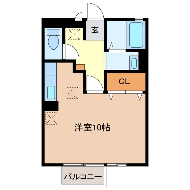 1階の間取り図