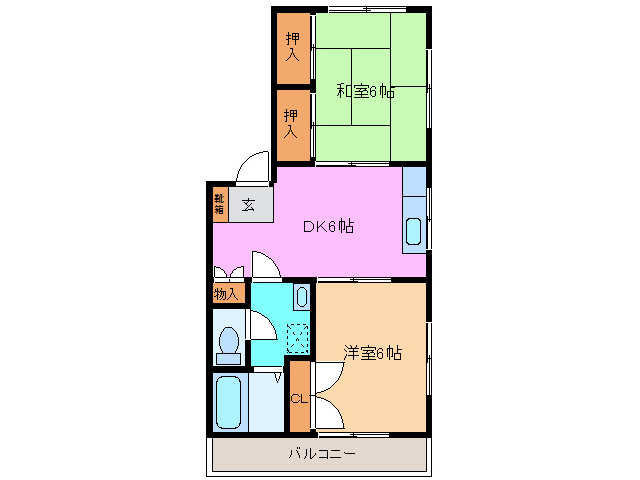 3階の間取り図