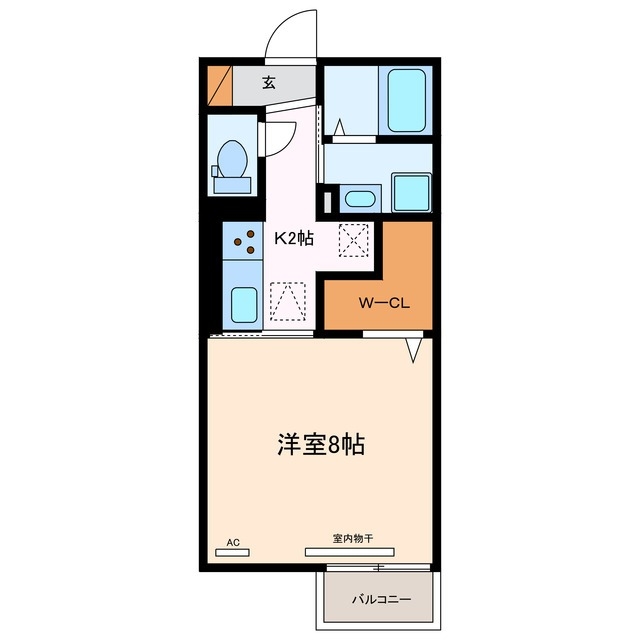 1階の間取り図
