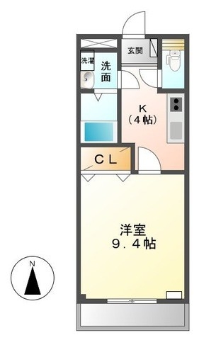 2階の間取り図