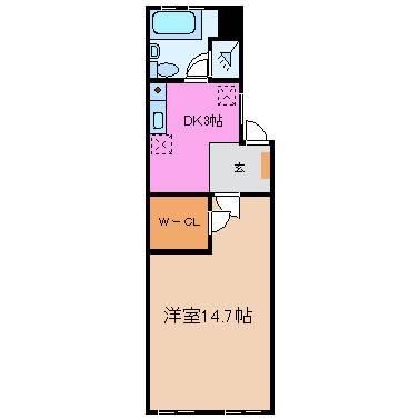 1階の間取り図