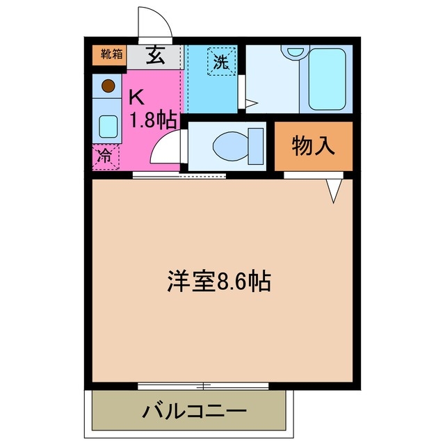 1階の間取り図