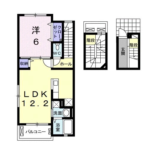 3階の間取り図