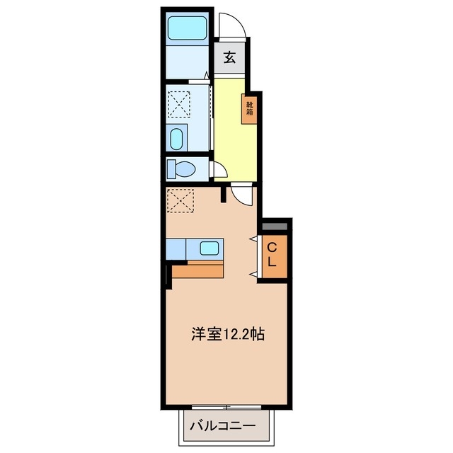 1階の間取り図