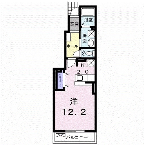1階の間取り図