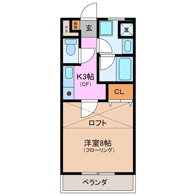 3階の間取り図