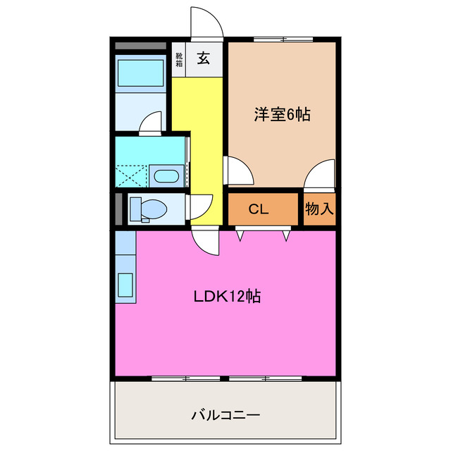 2階の間取り図