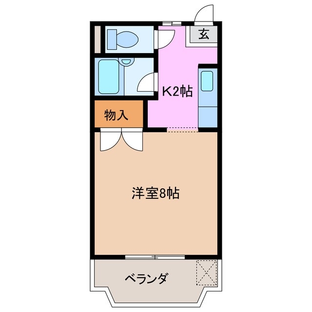 1階の間取り図