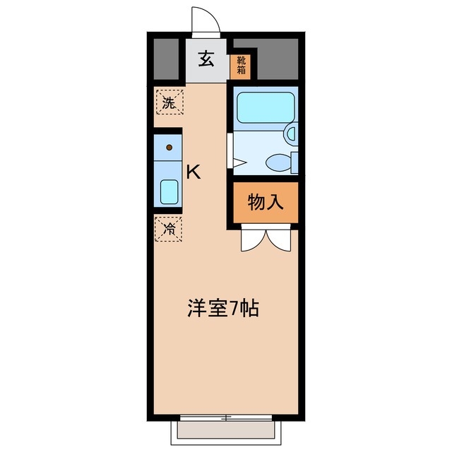 1階の間取り図