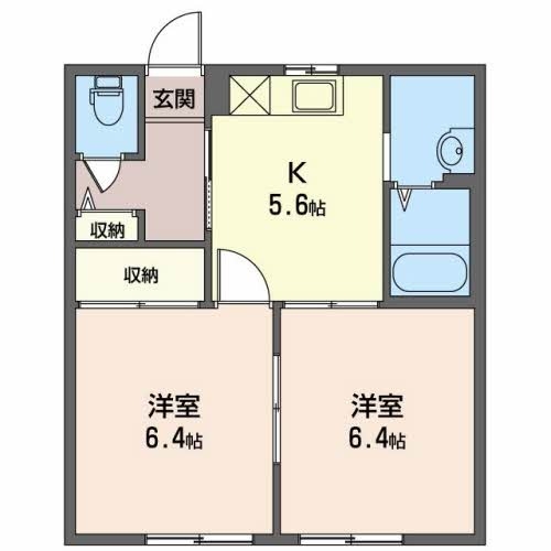 1階の間取り図