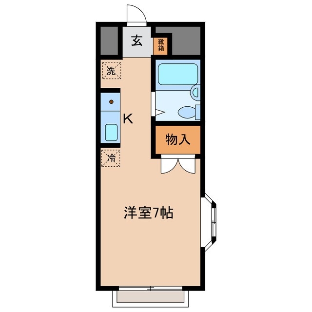 2階の間取り図
