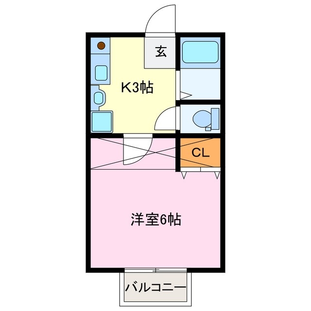 1階の間取り図