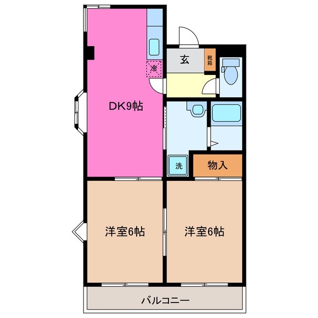 3階の間取り図