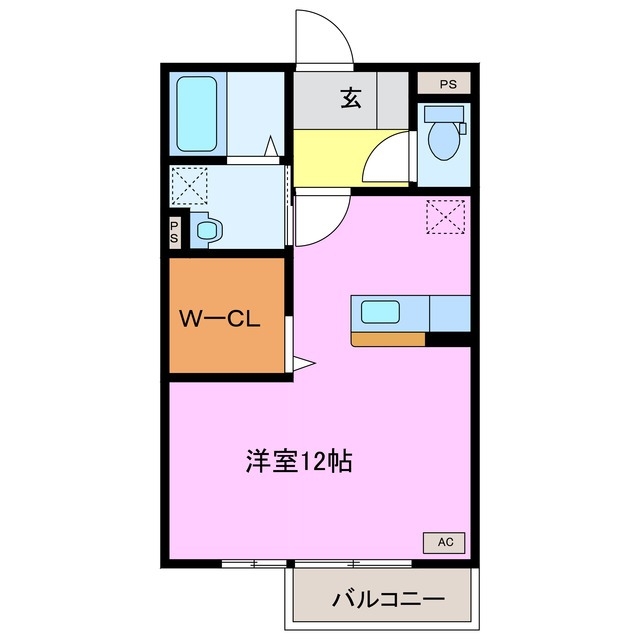 1階の間取り図