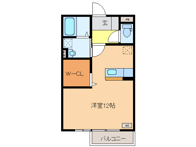 1階の間取り図