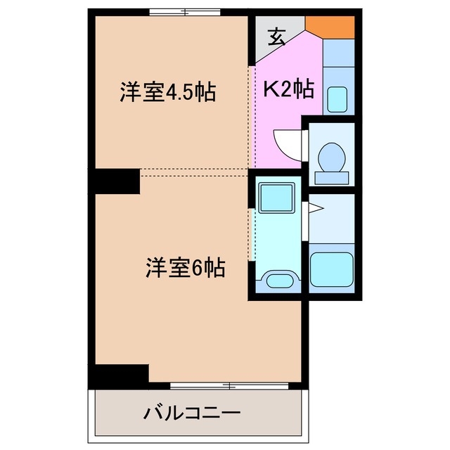1階の間取り図