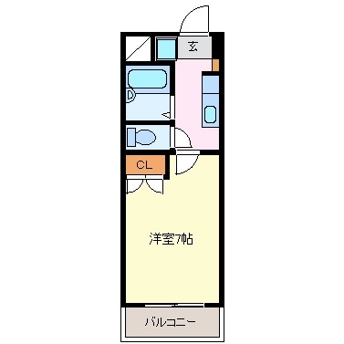 3階の間取り図