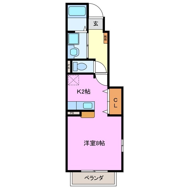 1階の間取り図
