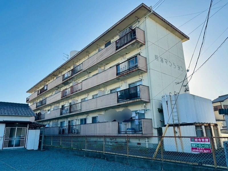 晴海マンションの外観