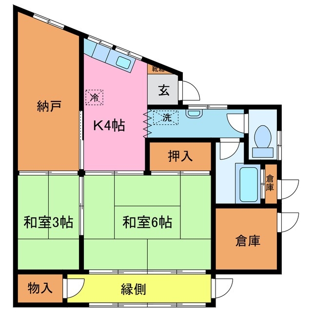1階の間取り図