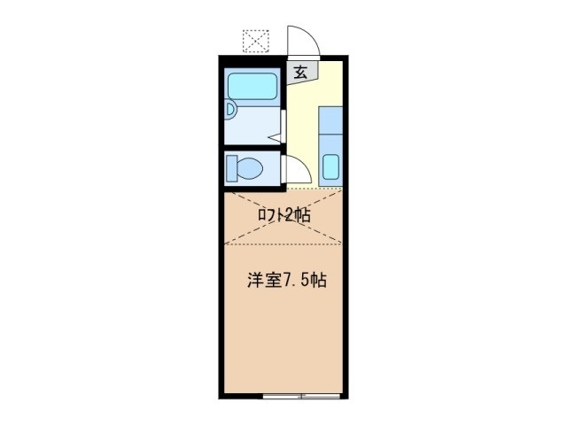 1階の間取り図