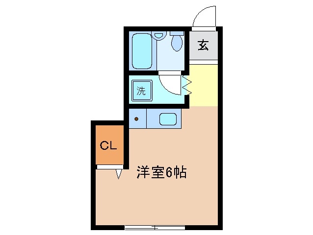 1階の間取り図