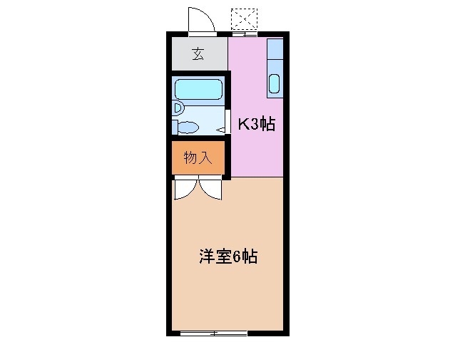 1階の間取り図