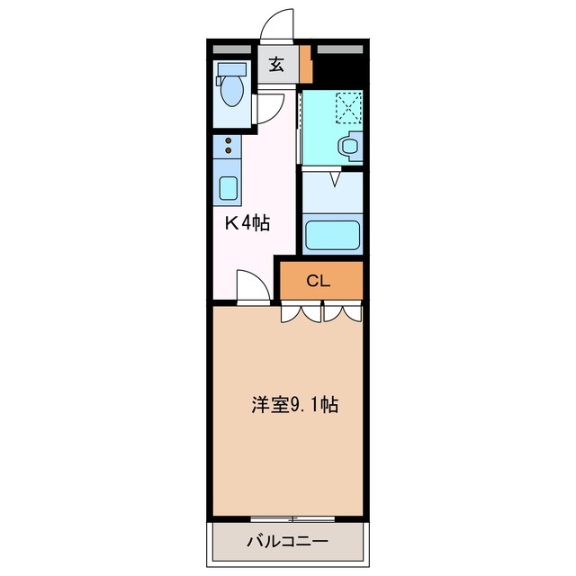 1階の間取り図