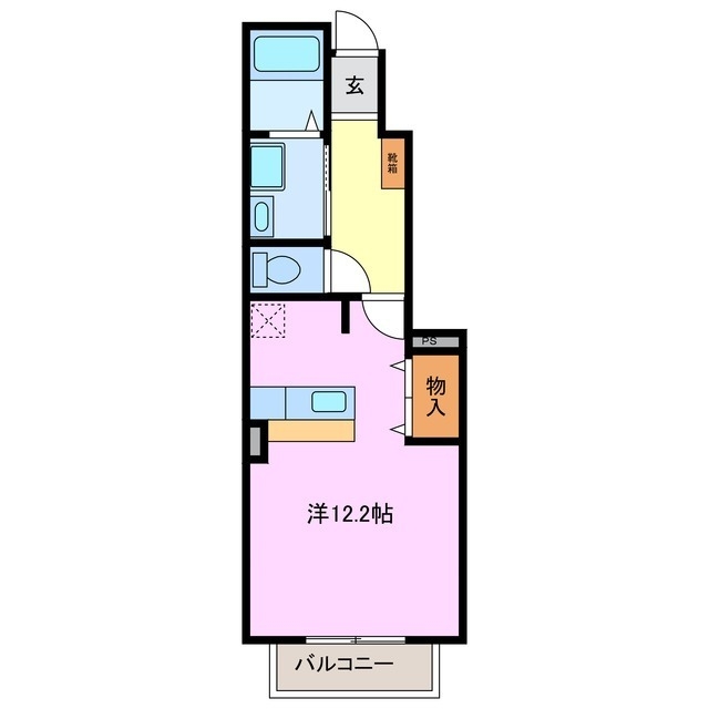1階の間取り図
