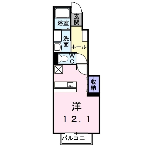 1階の間取り図