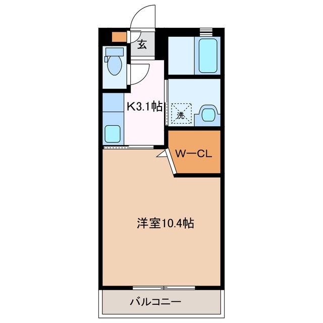 1階の間取り図