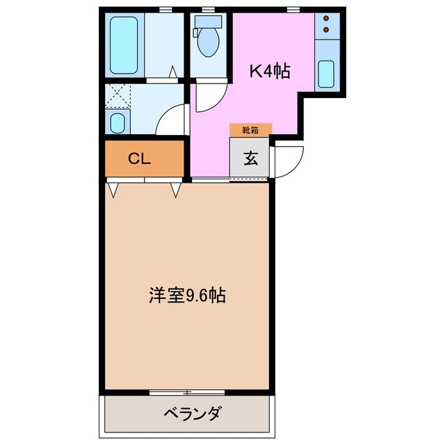 1階の間取り図