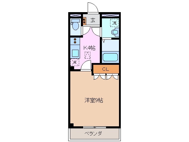 1階の間取り図