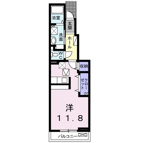 1階の間取り図