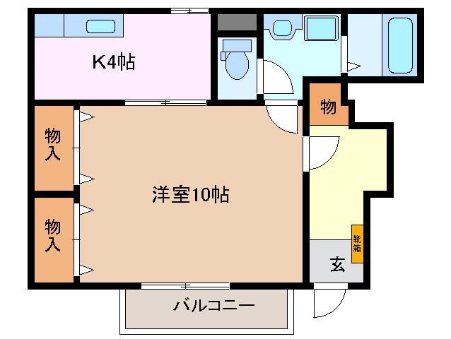 1階の間取り図