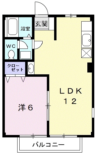1階の間取り図