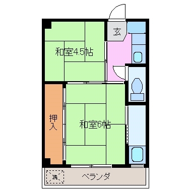 3階の間取り図